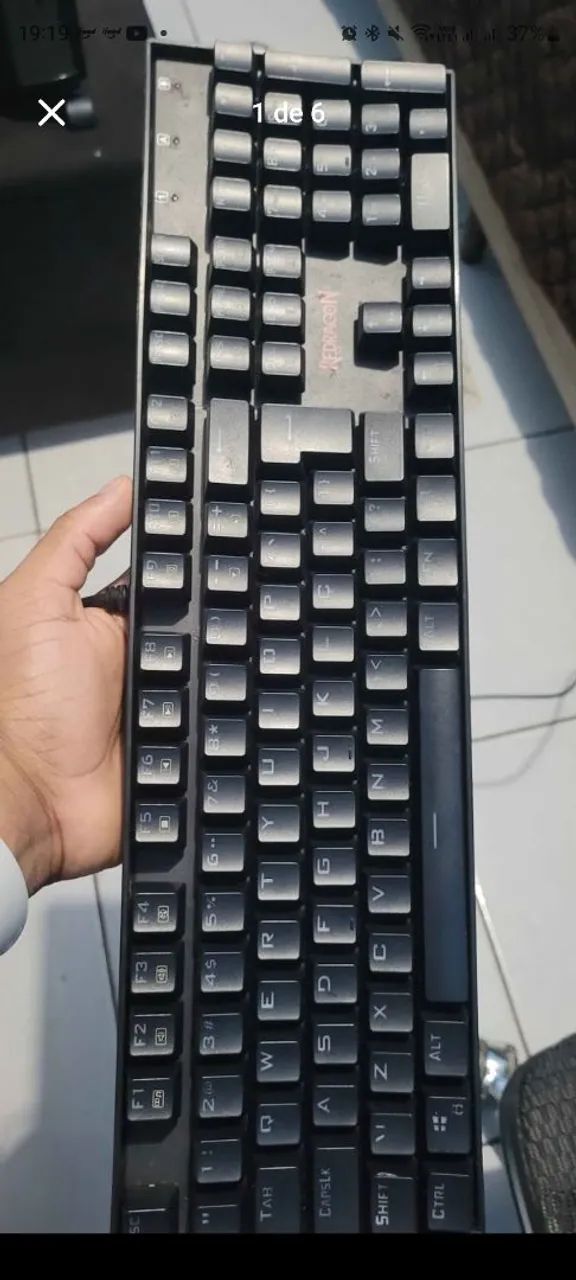 Teclado Mitra RGB Redragon - Foto 4