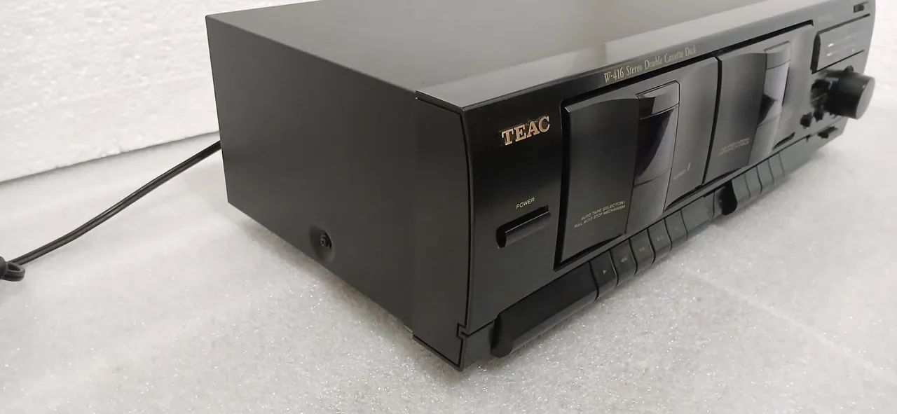 Tape Deck Teac Duplo W-416 Impecável  - Foto 5