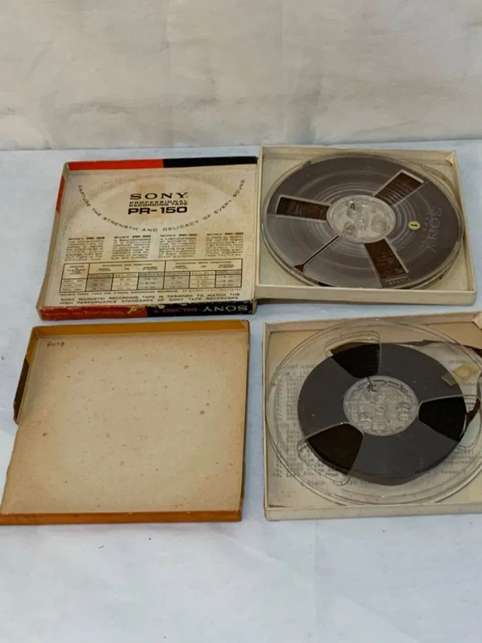 Fitas de Rolo Sony PR-150 e Ampex 311 7 Polegadas 140 - Foto 2