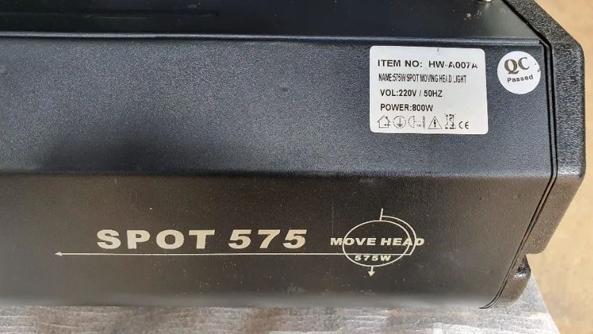 Moving Head Spot 575w - Foto 5
