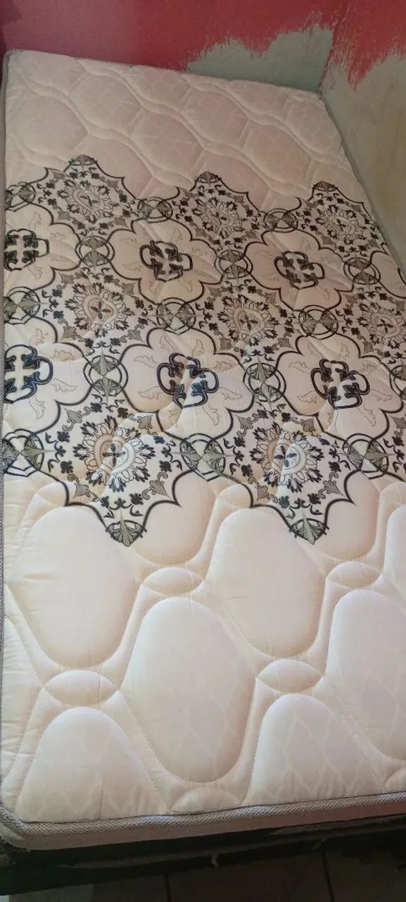 Cama Box Solteiro (Colchão e Base Box) - Foto 4
