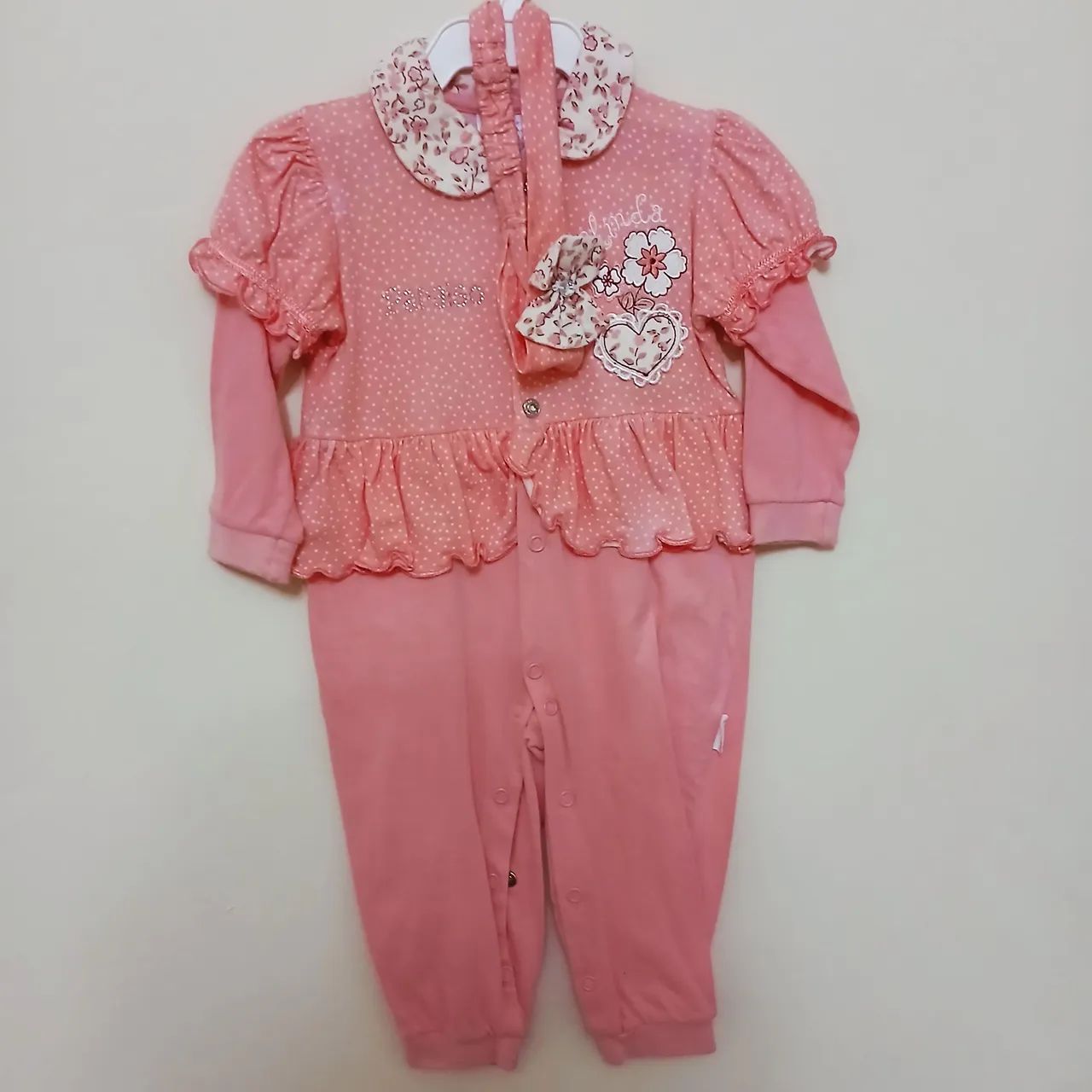 Macacão baby  menina  - Foto 2