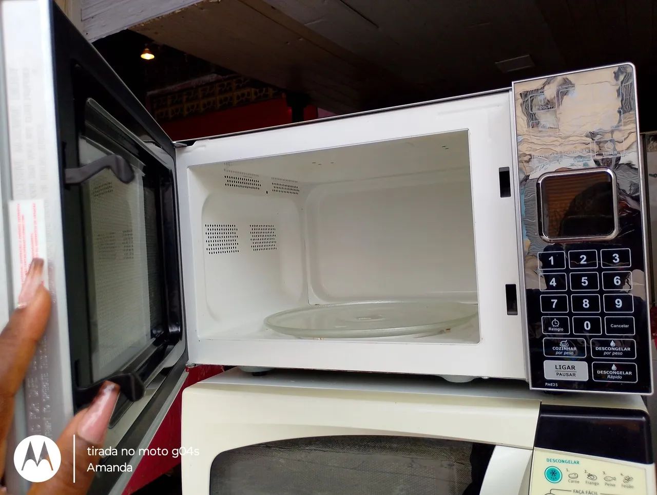 Microondas inox 