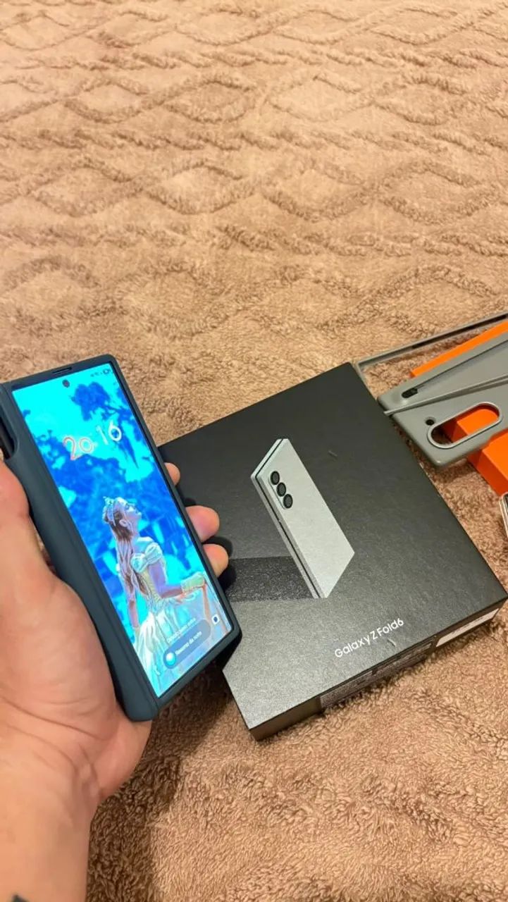 Samsung ZFold 6 c/ caixa e tudo - Foto 2