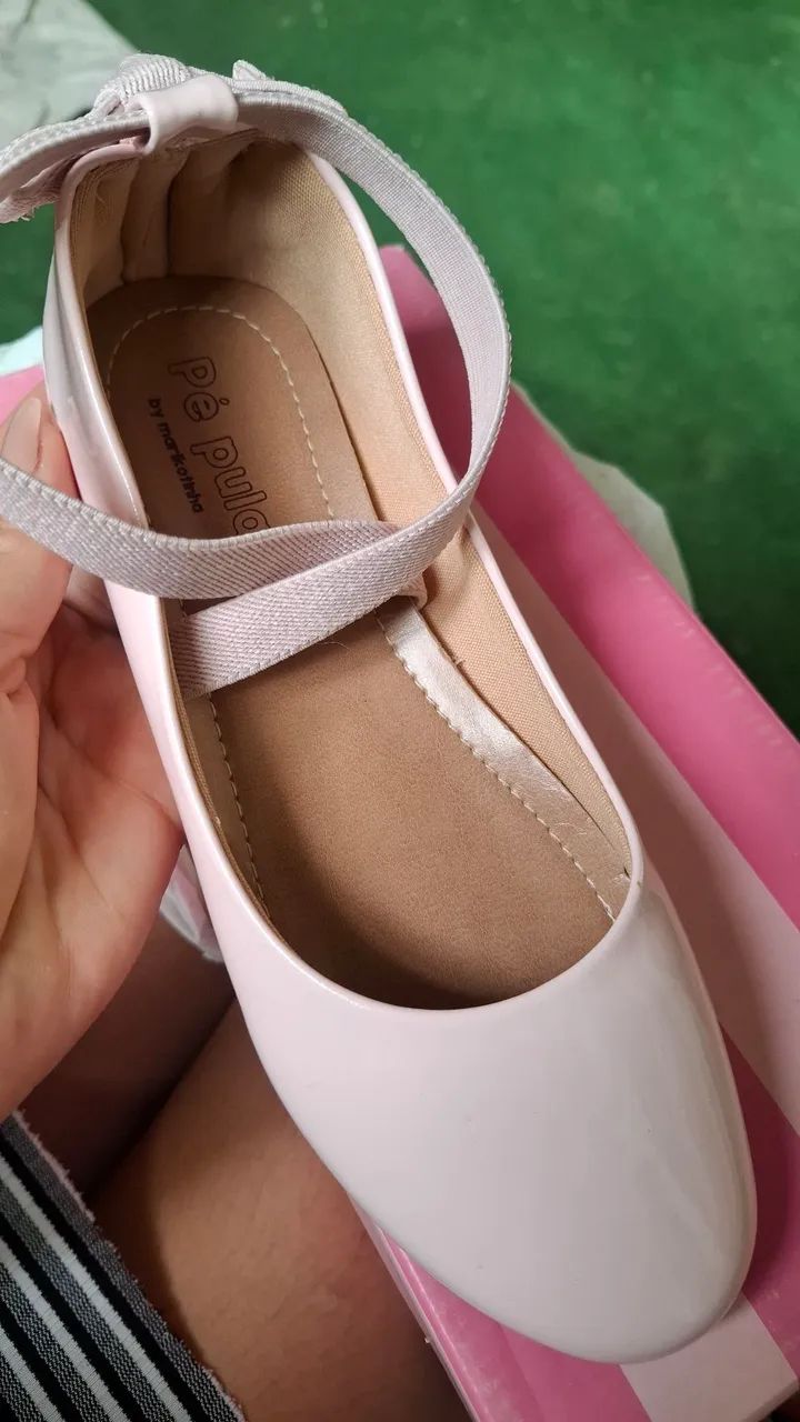 Sapatilha rosa Tam 35 - Foto 2