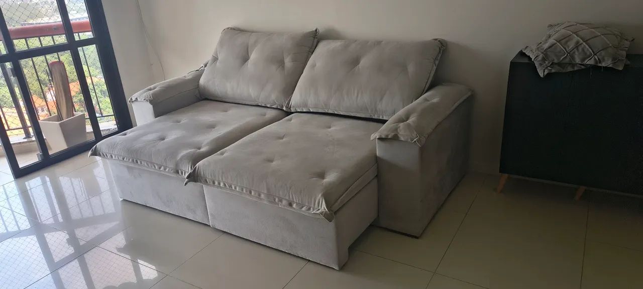 Sofá 4 lugares retrátil  - Foto 3