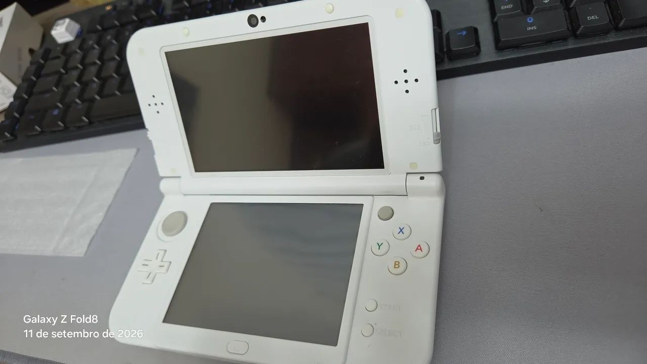 Nintendo New 3DS Branco XL - Foto 3