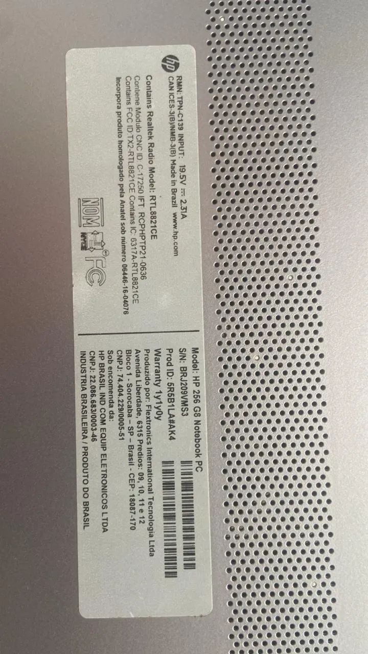 Notebook HP ano 2021 com ssd  - Foto 4