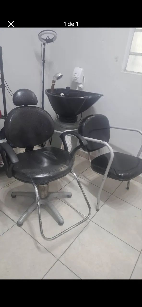 Cadeira e Lavatório 