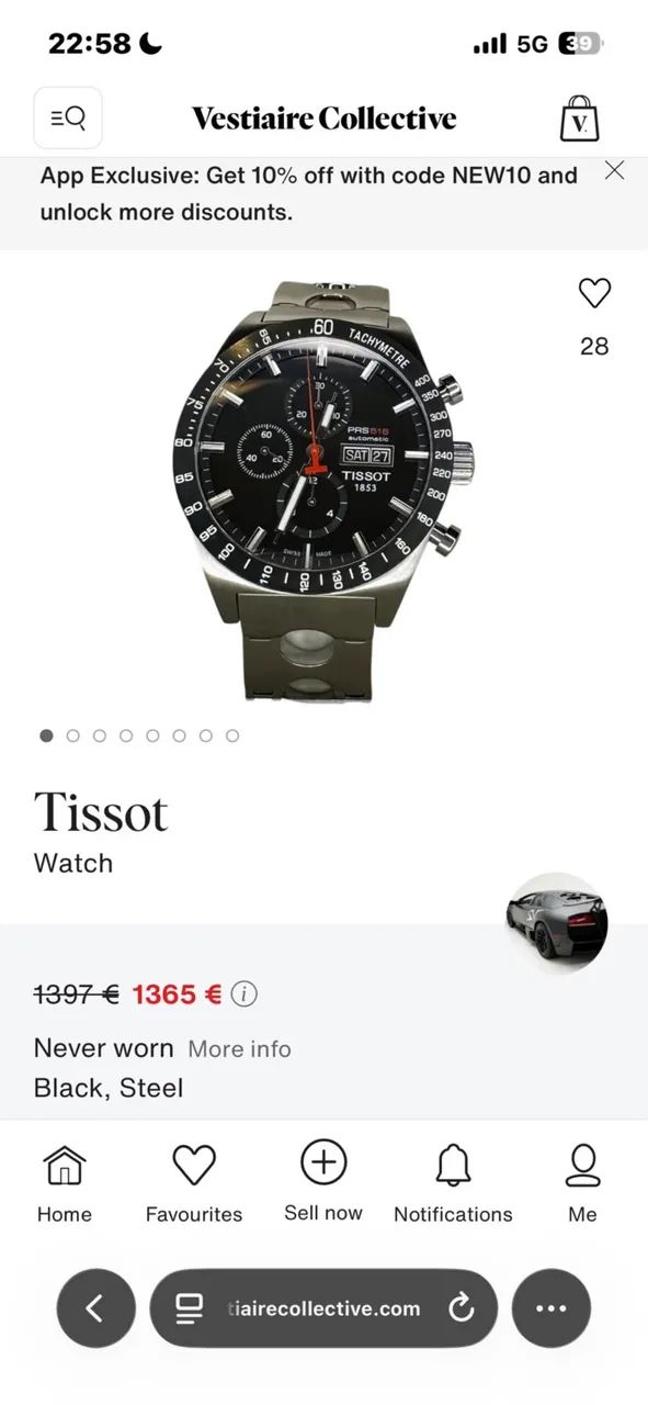 Relogio TISSOT PRS516 automatic - Foto 2