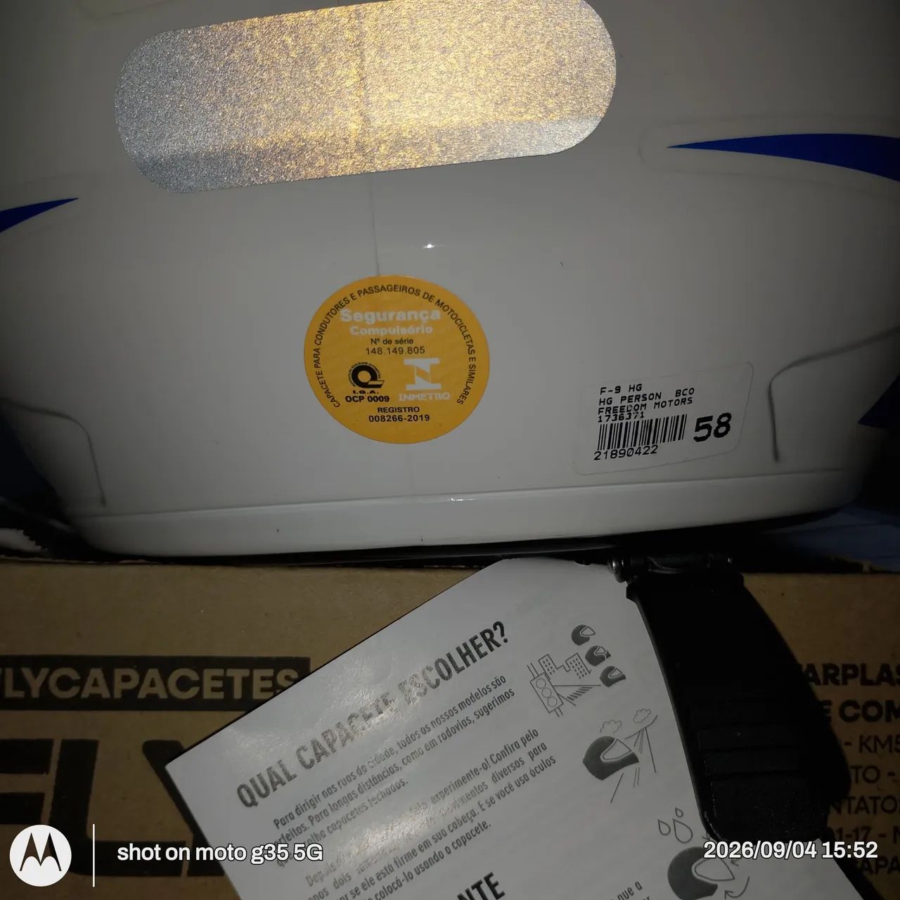 Capacete Fly n°58 - Foto 4