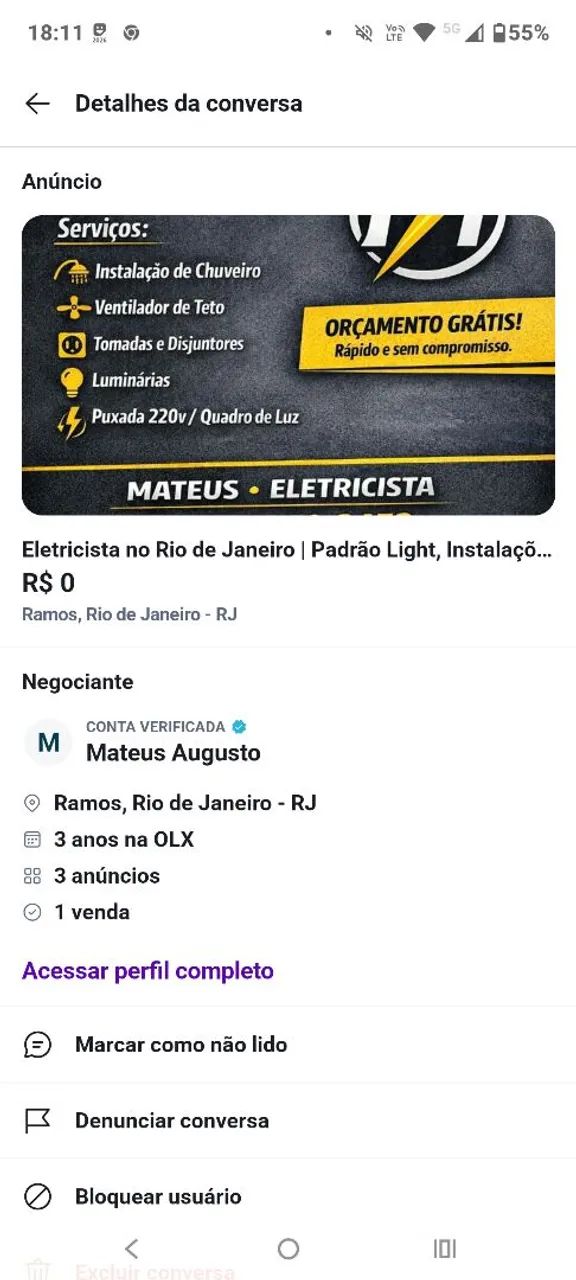 Cuidado com esse que diz ser profissional 