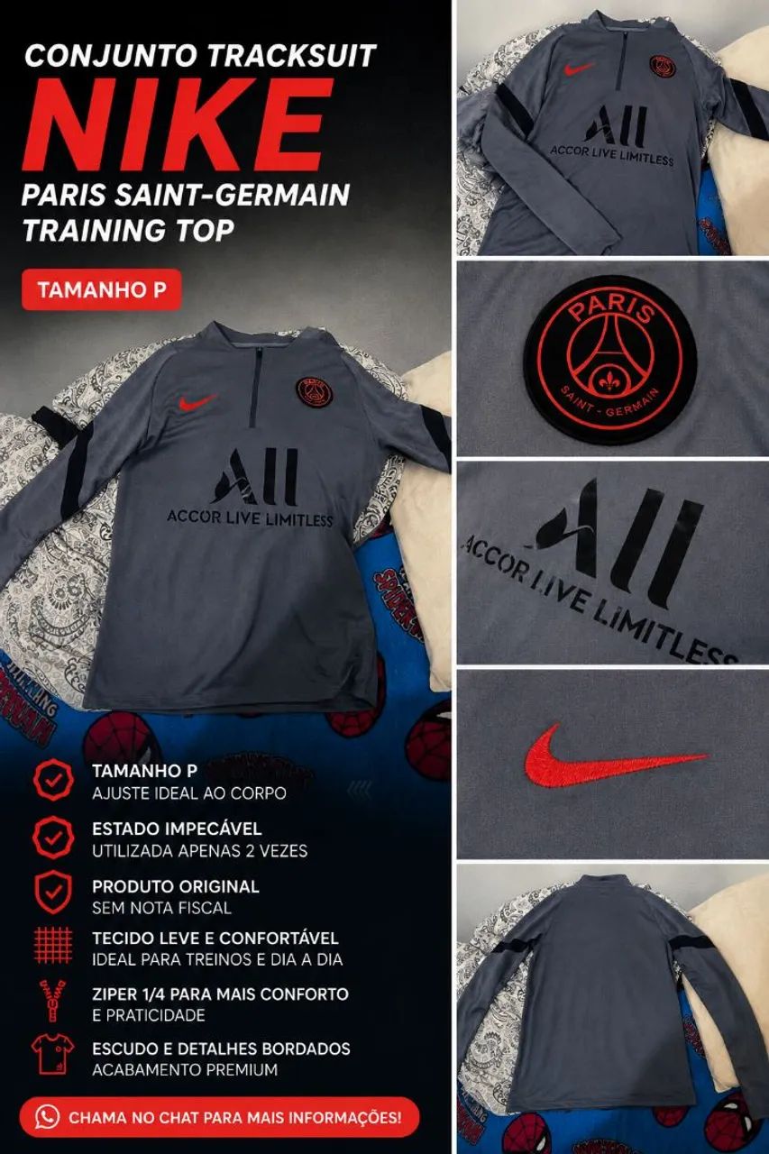 Conjunto Tracksuit Nike Paris Sant-Germain