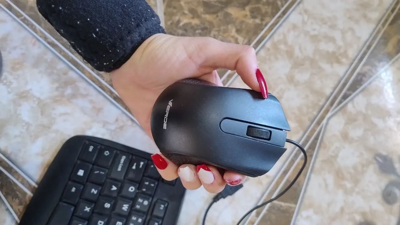 Kit de mouse e teclado 