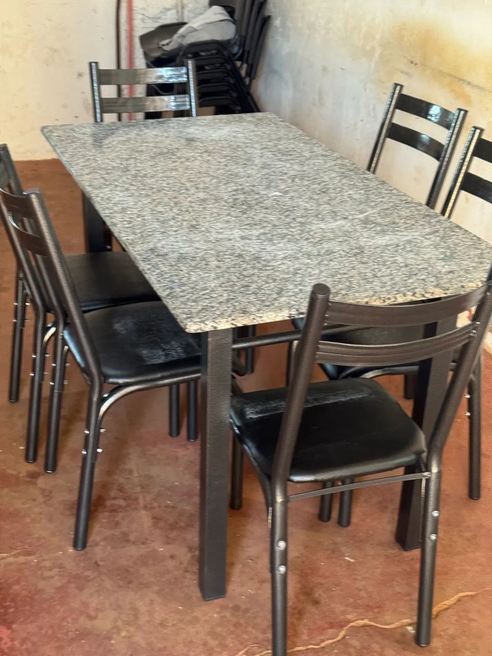 Mesa de jantar Nova - 6 cadeira 