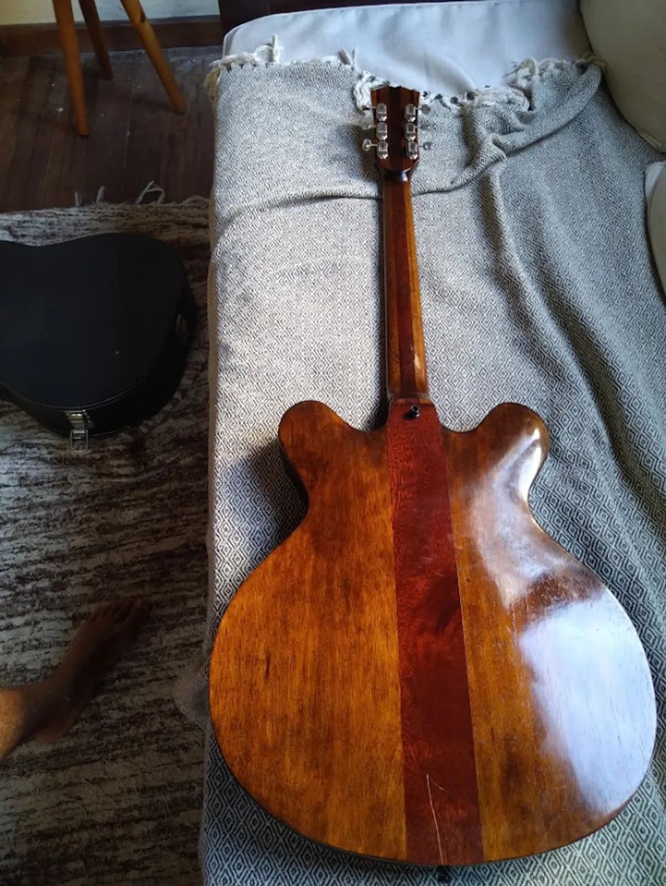 Guitarra Luthier 335 com Case - (não gibson epiphone les paul 355) - Foto 4