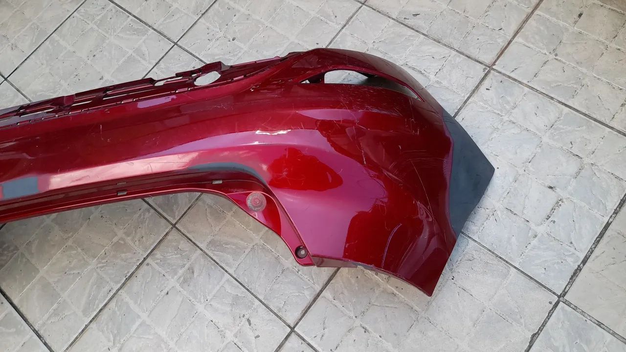 Parachoque traseiro New Fiesta Hatch 2013 2014 2015 2016 - Foto 5