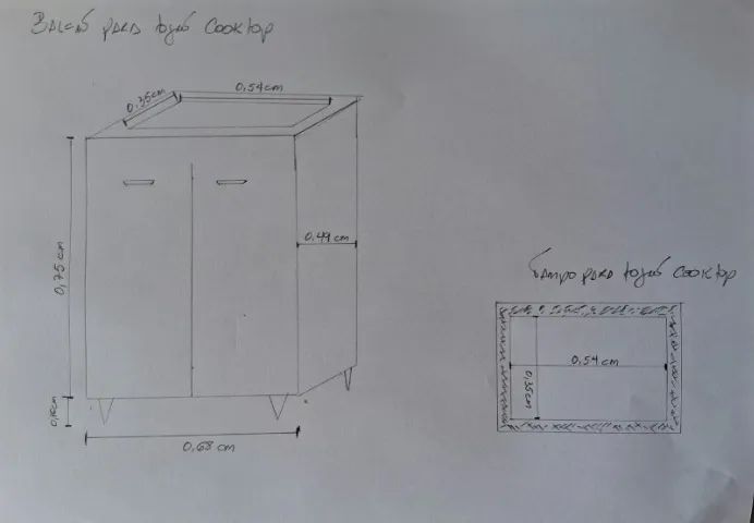 Gabinete para coocktop  - Foto 5