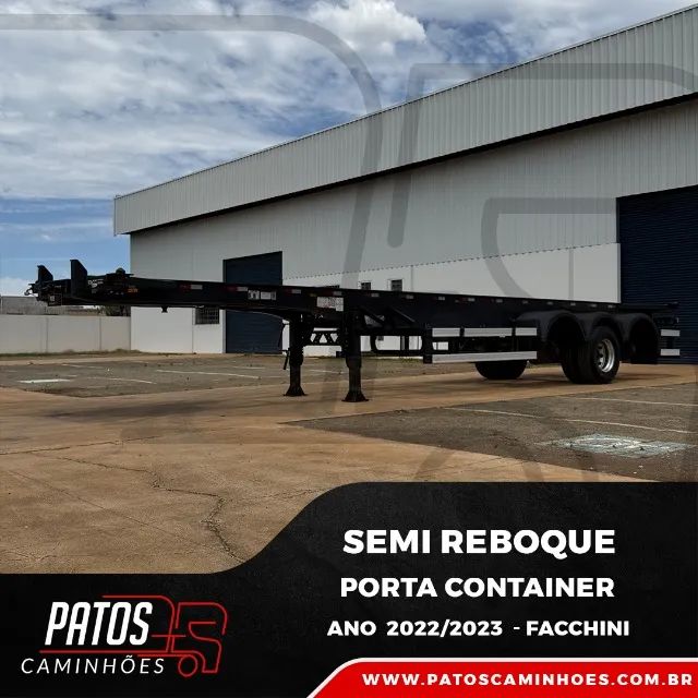 Semi Reboque Porta Container Facchini 2022/2023 - Foto 2