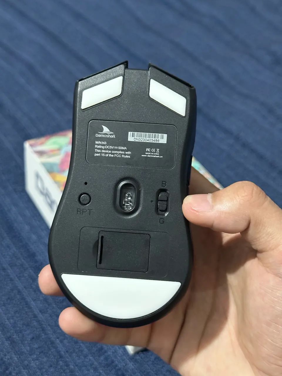 Mouse gamer s/fio Darmoshark N3 - Foto 3