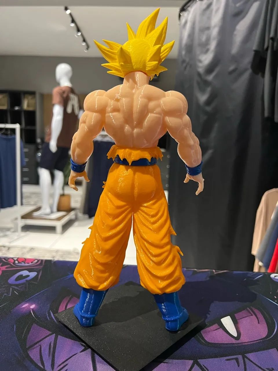 Boneco 3d Goku super sayagim  - Foto 3