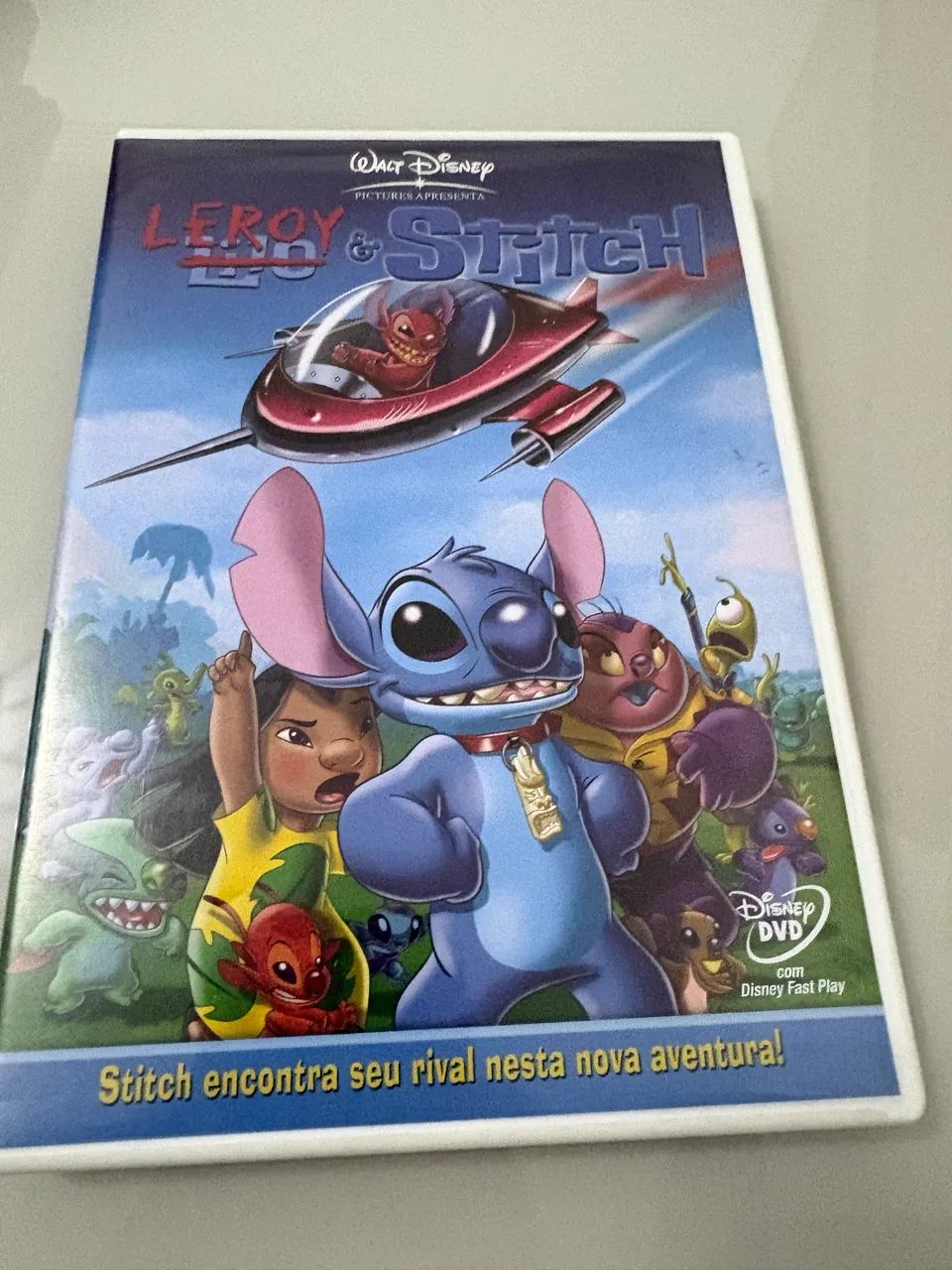 Leroy E Stitch  Dvd Usado disney