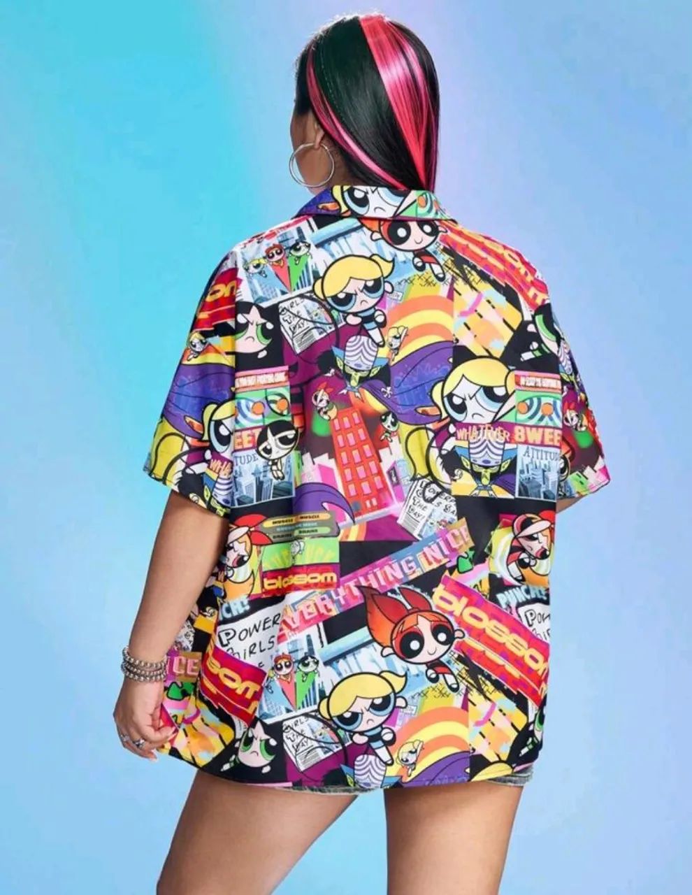 Camiseta feminina meninas super poderosas  - Foto 4