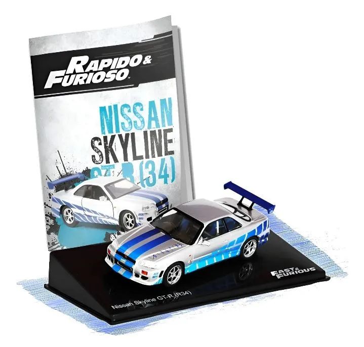 Lote Velozes e furiosos 1/43 skyline supra mitsubishi dodge