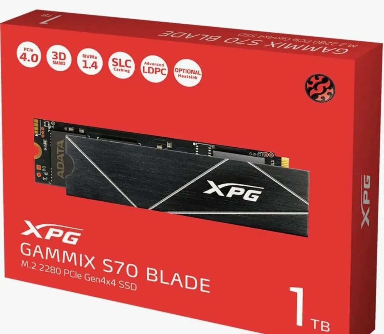 Ssd NVMe XPG 1TB ZERO