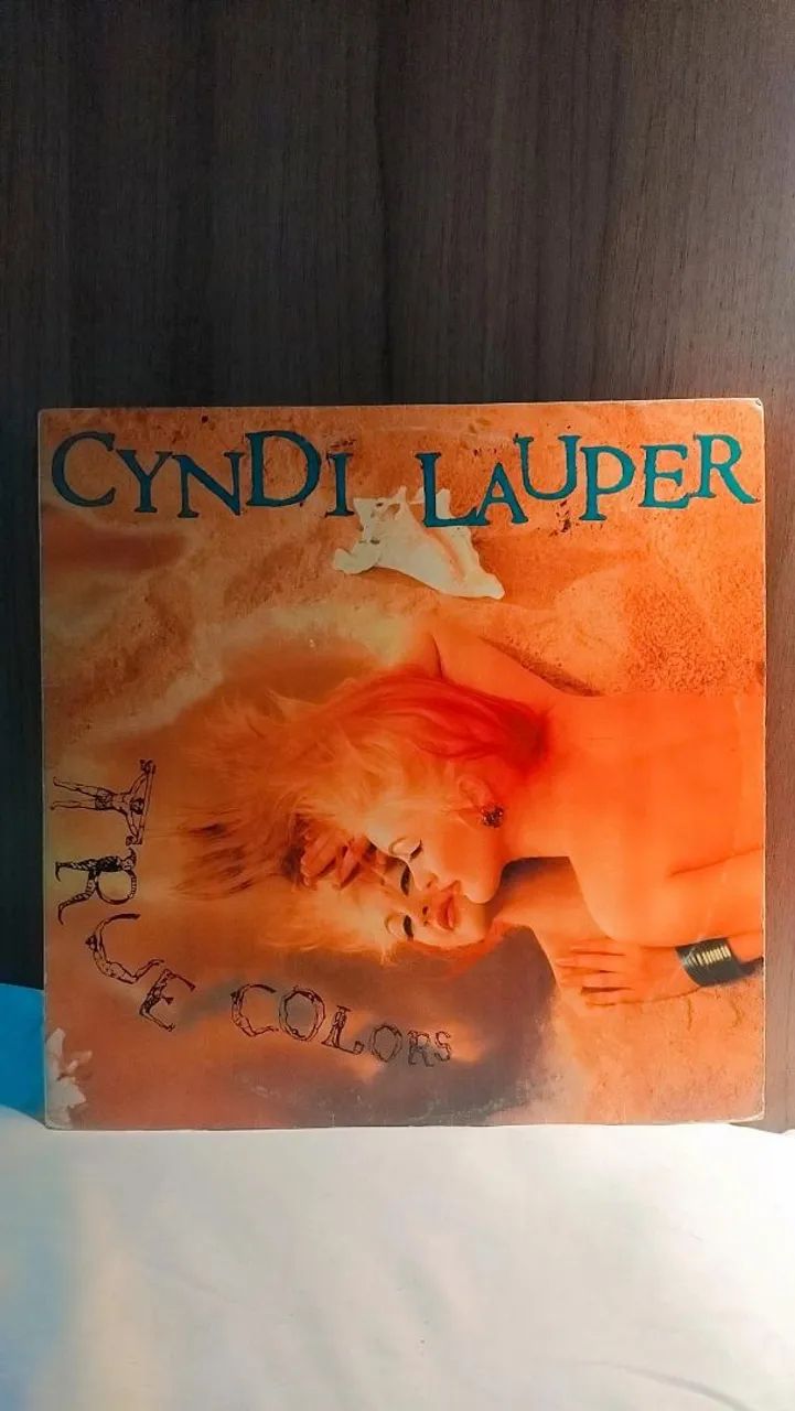 LP vinil Cyndi Lauper True Colors C/Encarte