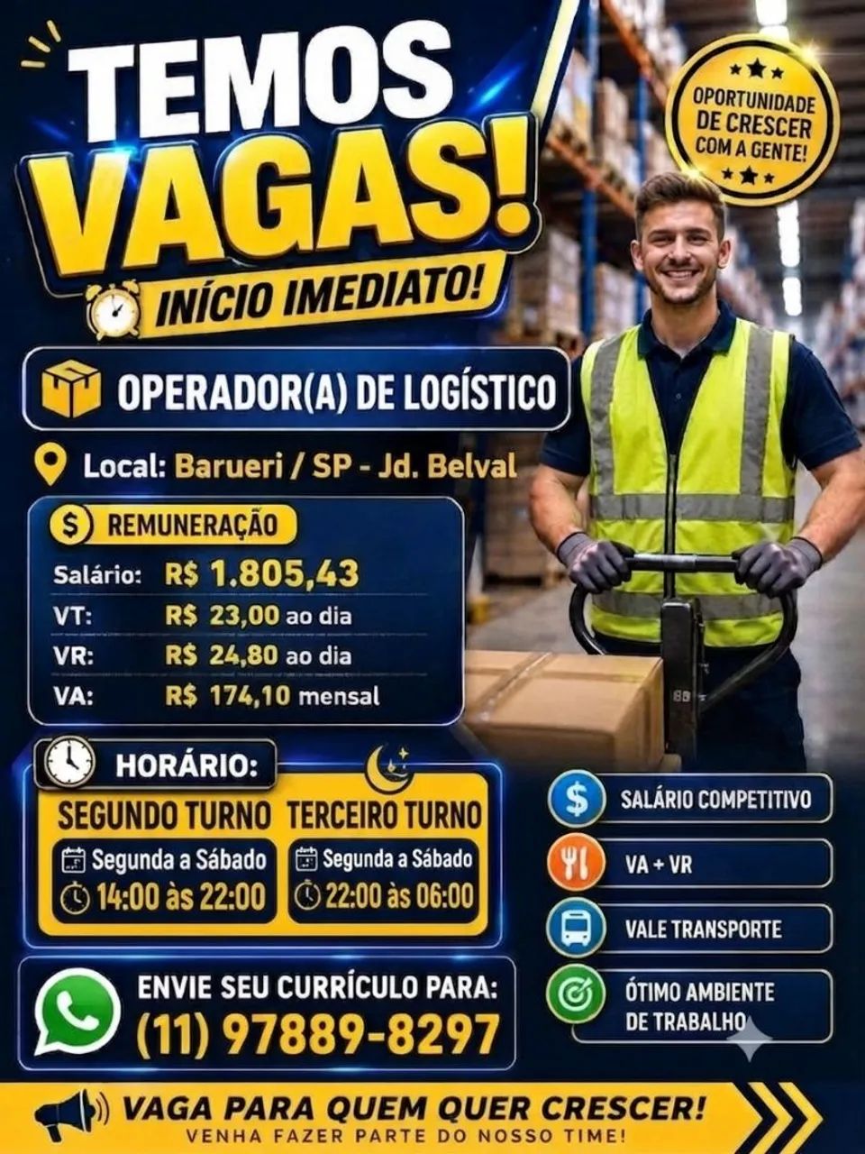 Operador de logística 