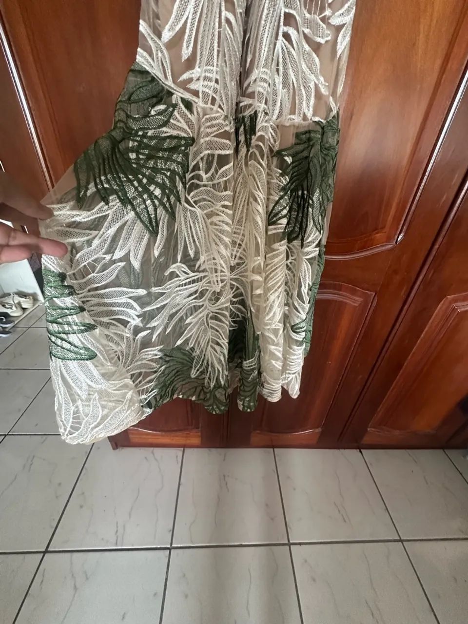 Vestido de formatura verde - Foto 2