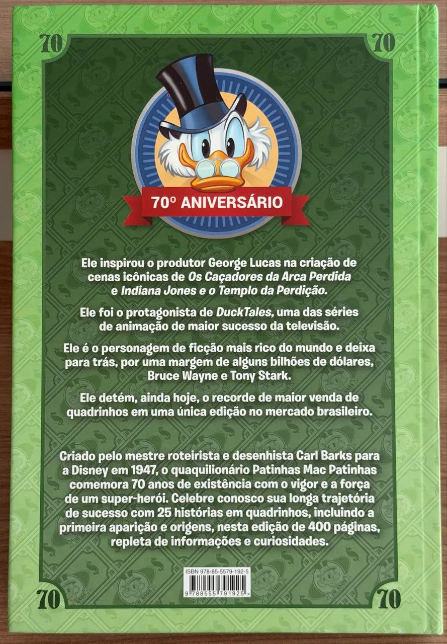 HQ Tio Patinhas 70 anos - Editora Abril - Foto 2