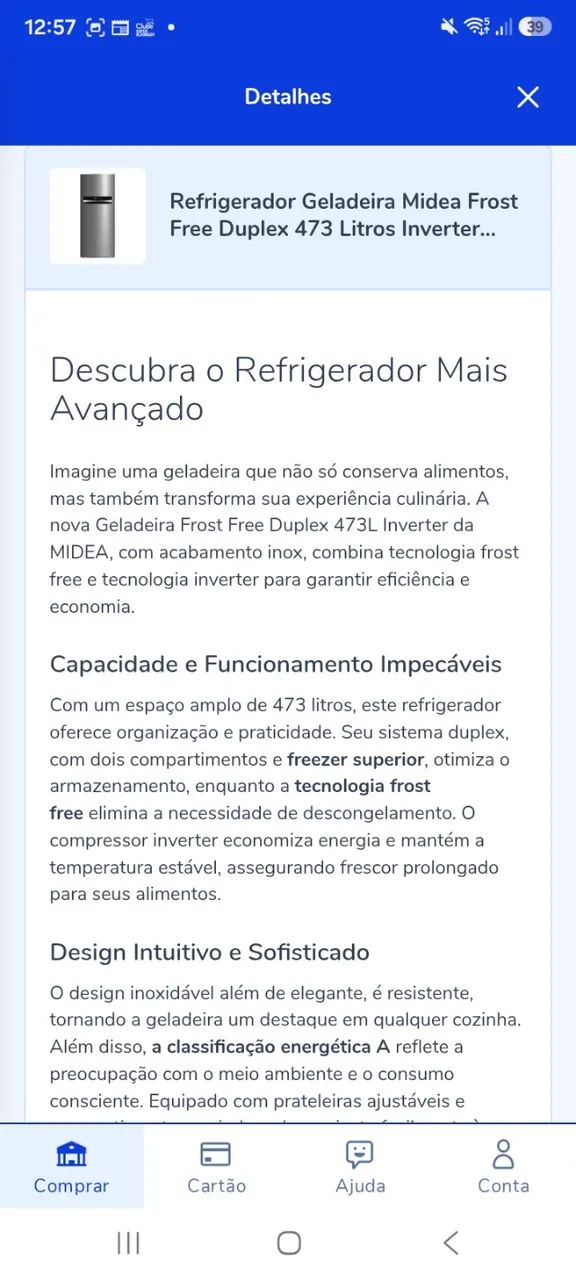 Geladeira Refrigerador - Foto 5