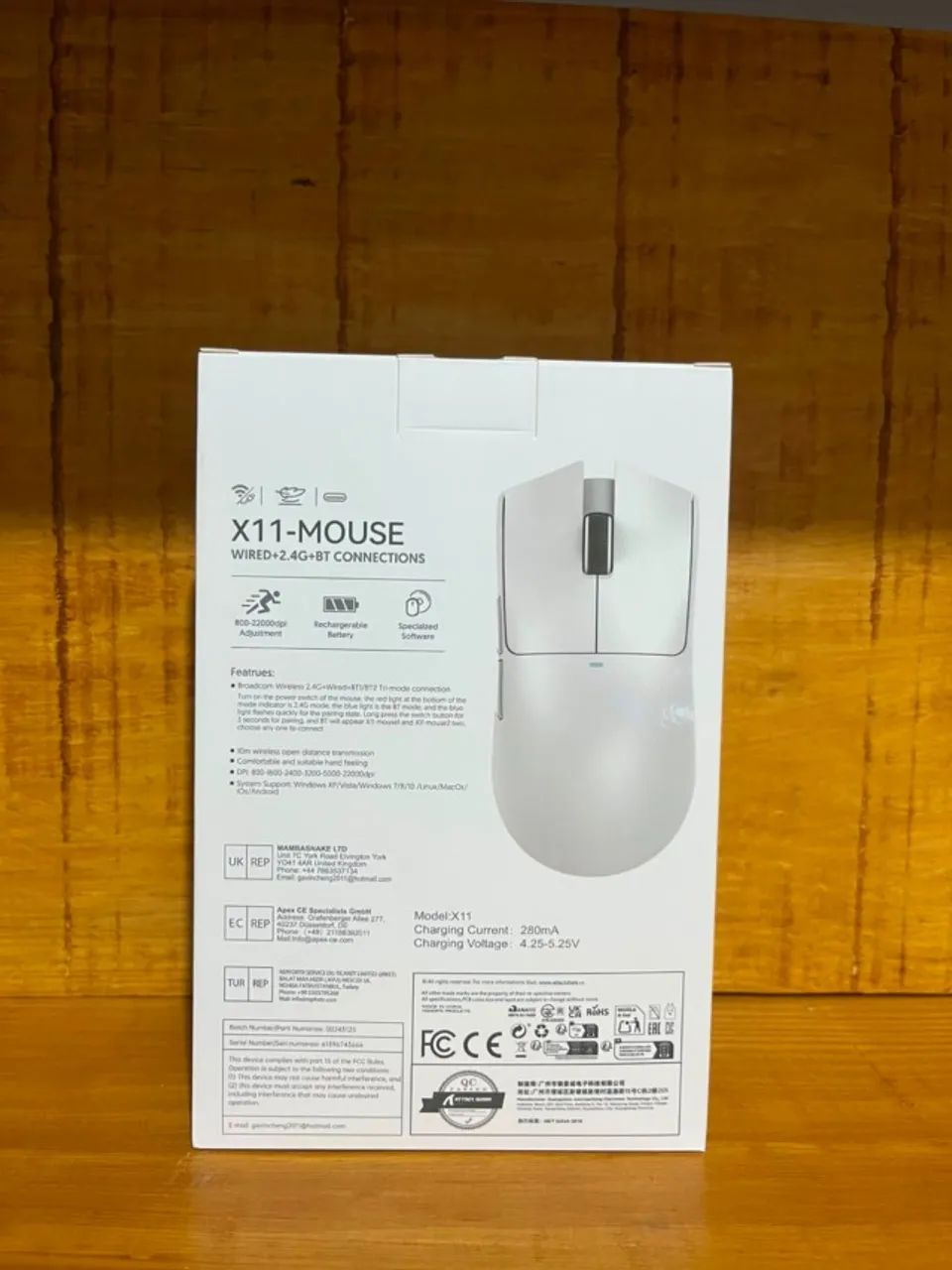 Mouse Attack Shark X11 White - Foto 2