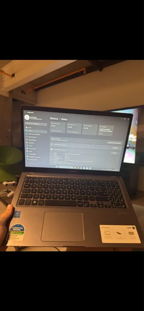 notebook asus x515m - Foto 3