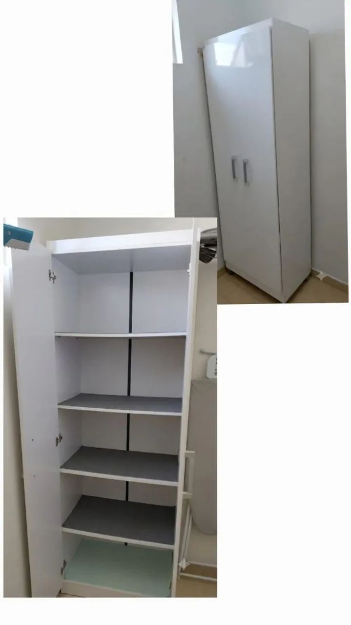 Armário Multiuso Branco 2 Portas - Ótimo Estado!