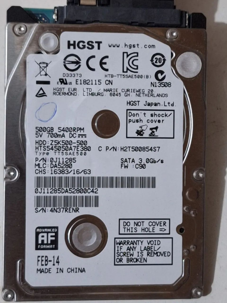 Hd mecânico 500gb