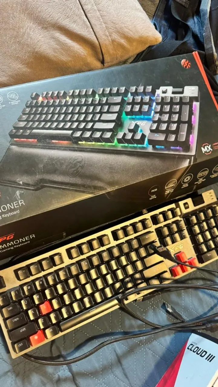TECLADO XPG SUMMONER MECANICO - Foto 2