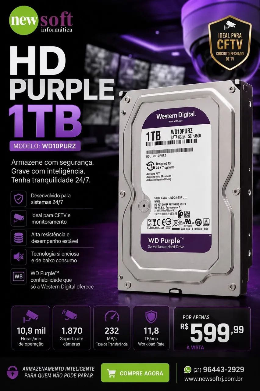HD 1TB Purple 