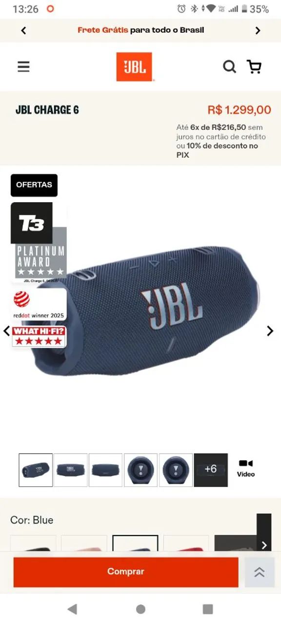 JBL charge 6 (original) - Foto 5
