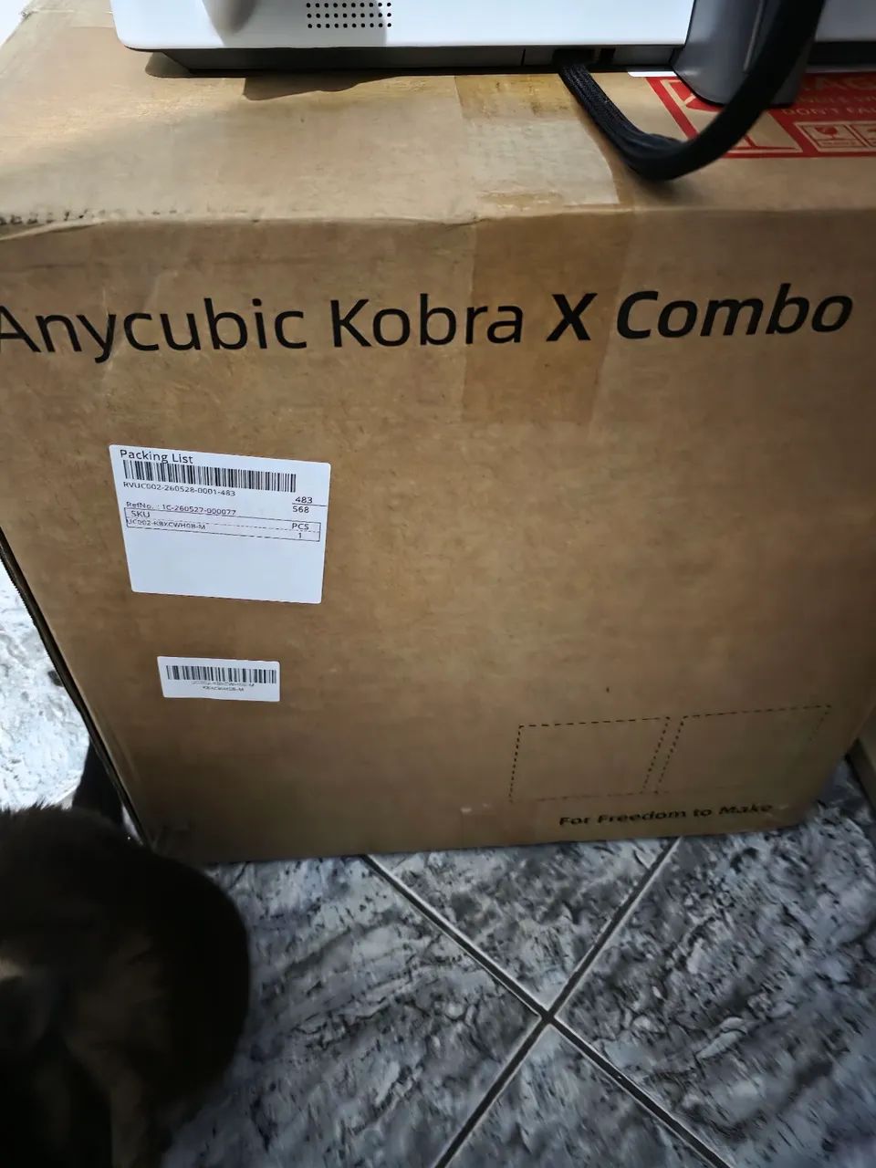 Impressora 3d kobra x combo imprime 7 cores