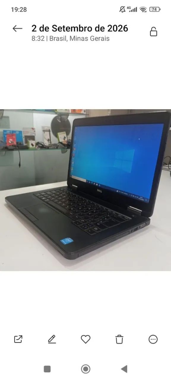 NOTEBOOK DELL PARA EMPRESAS ESCRITÓRIOS ESTUDOS TRABALHOS R$999 - Foto 3