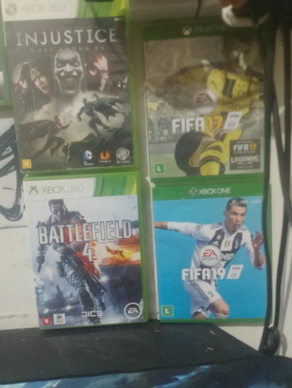 Jogos Xbox one e Xbox 360