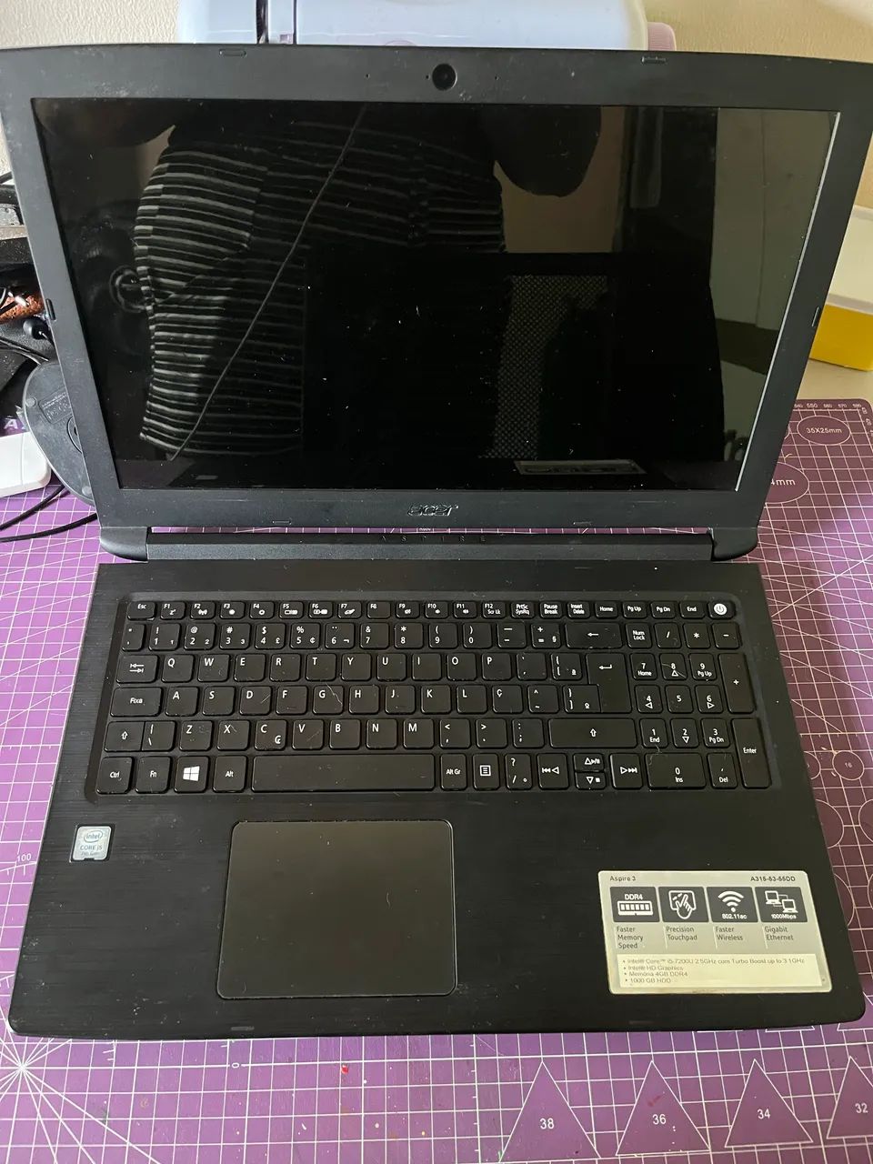 Notebook Acer Aspire 3 - Intel Core i5 - Precisa de Reparo  - Foto 3