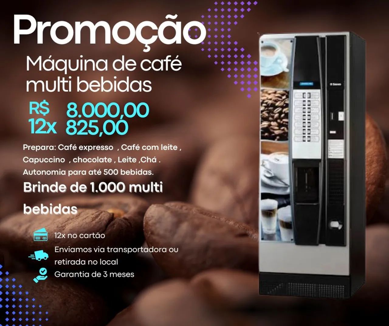 Vending machine café - Máquina de café  - Foto 5