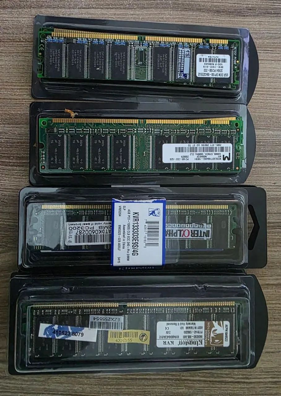 Lote 14 Memorias PC100/DDR