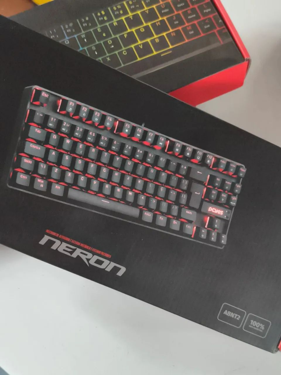 TECLADO NERON PCYES PRETO