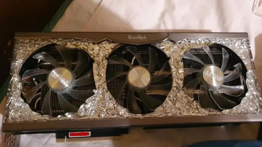 Palit RTX3090 GameRock ジャンク RTX 3090 24GB GDDR6X Gamerock Palit com caixa - Placas de Vídeo