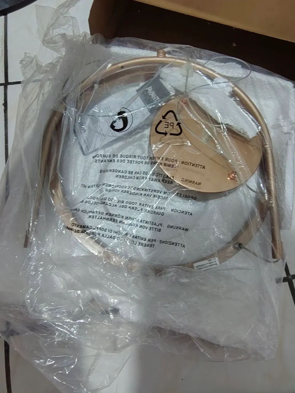 Luminária pendente Avant Cage 30 cm  - Foto 2